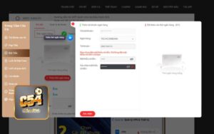 Cần liên kết ngân hàng để rút tiền C54 